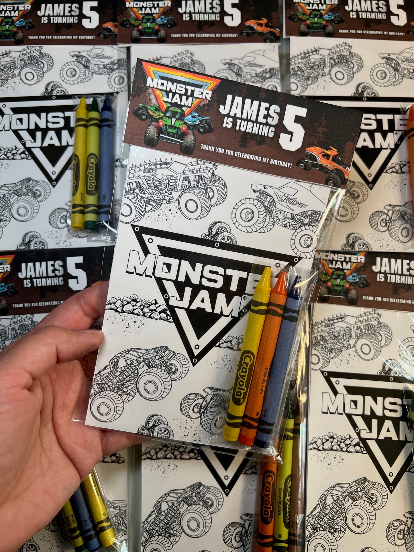 Truck Theme Party Favors