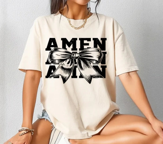 Amen Bow - Screen Print Only