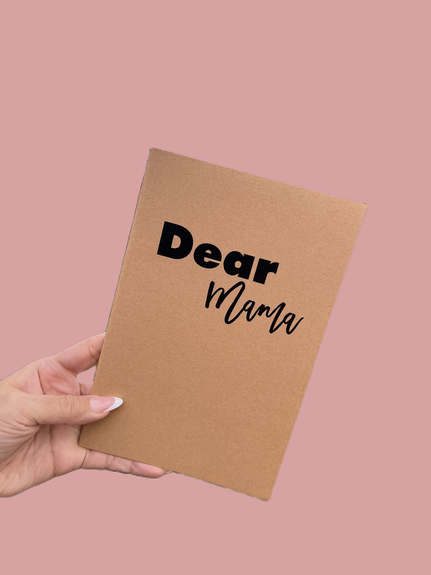 Dear Mama Lined Notebook