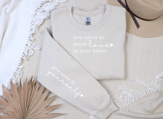 So Much Love - Screen Print transfer
