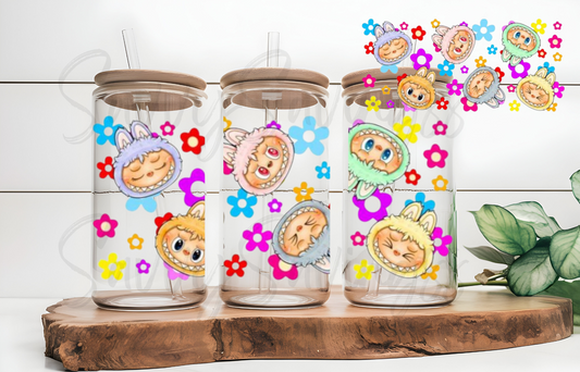 Mini Monsters - Double Sided Cup Wrap Only