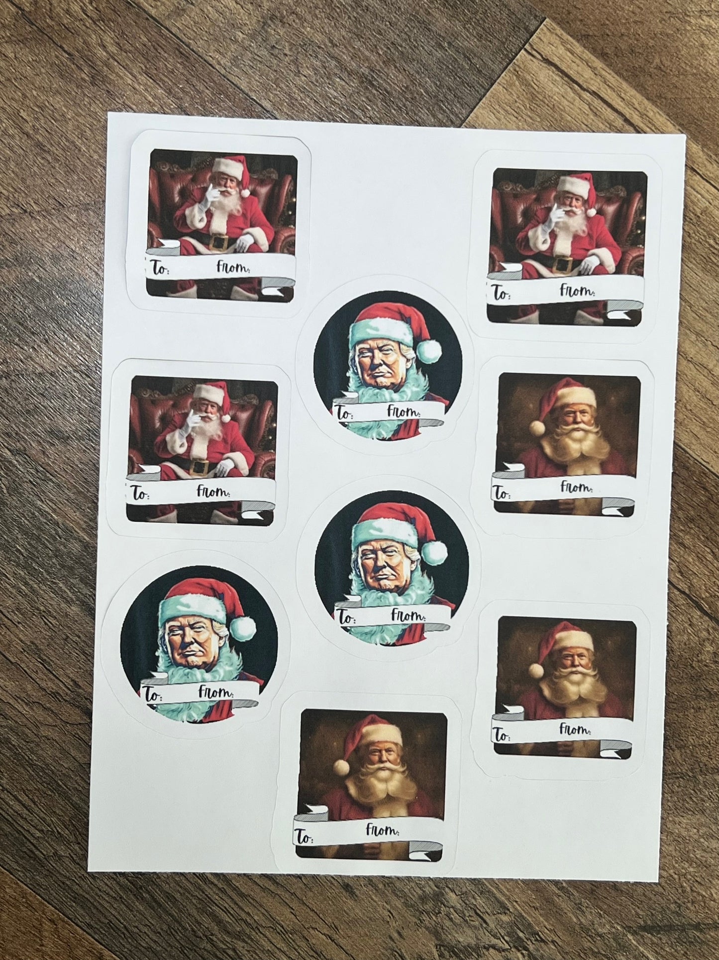 Christmas Humor Gift Labels