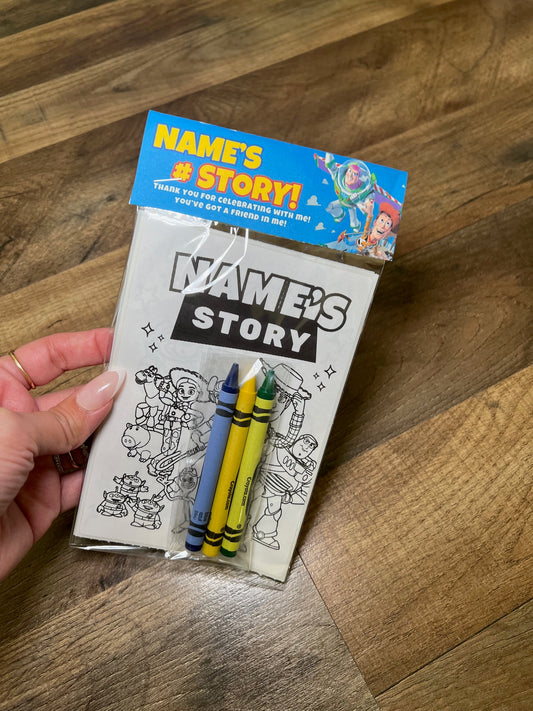 Toy Theme Party Favors