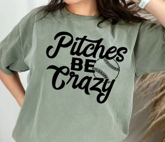 Pitches be Crazy - Screen print Transfers