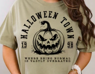 Halloween Town - Screen  print Transfer