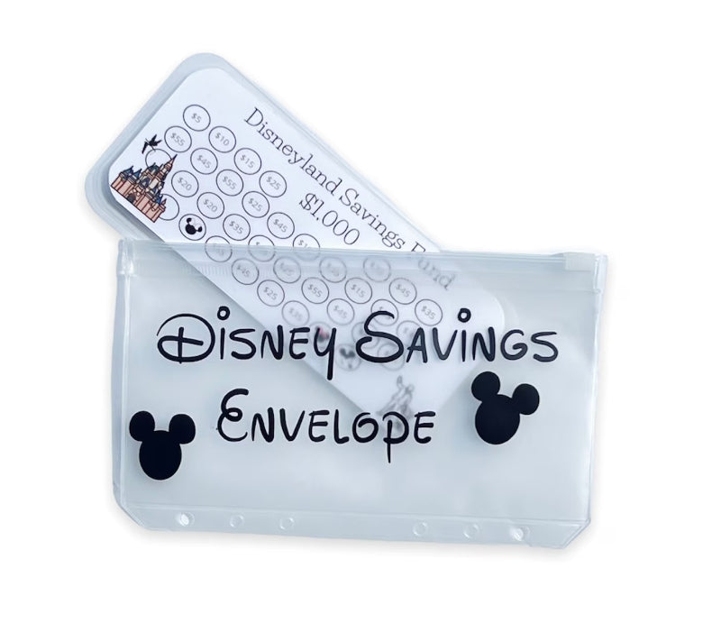 1,000 Disneyland Savings Challenge Envelope