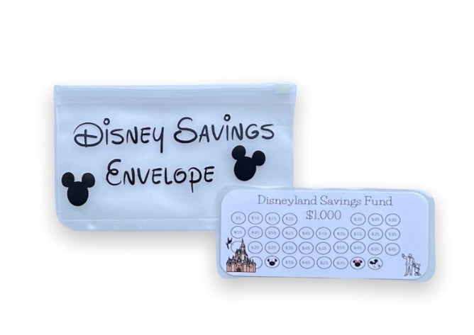 1,000 Disneyland Savings Challenge Envelope