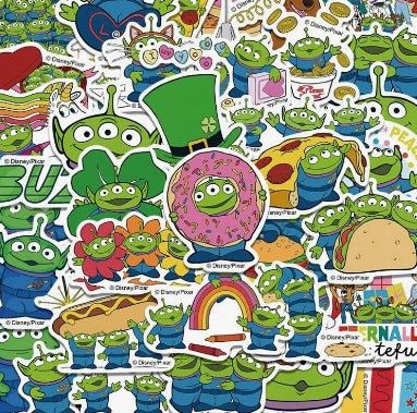 Alien Toy Story Stickers