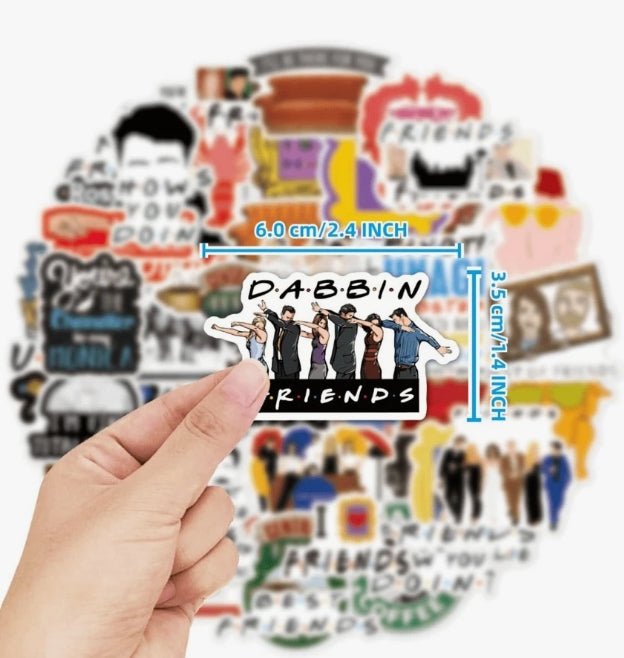 Friends Tv Show Stickers