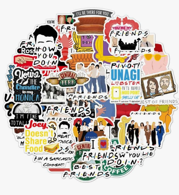 Friends Tv Show Stickers