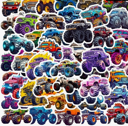 Monster Truck stickers