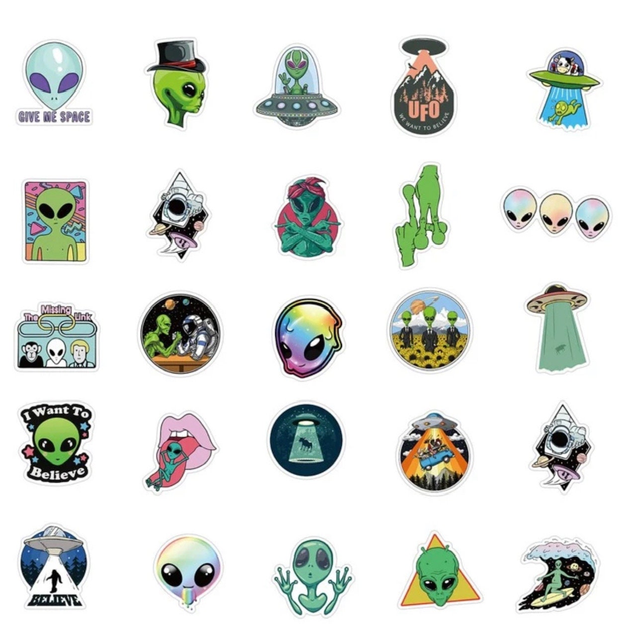 UFO Stickers