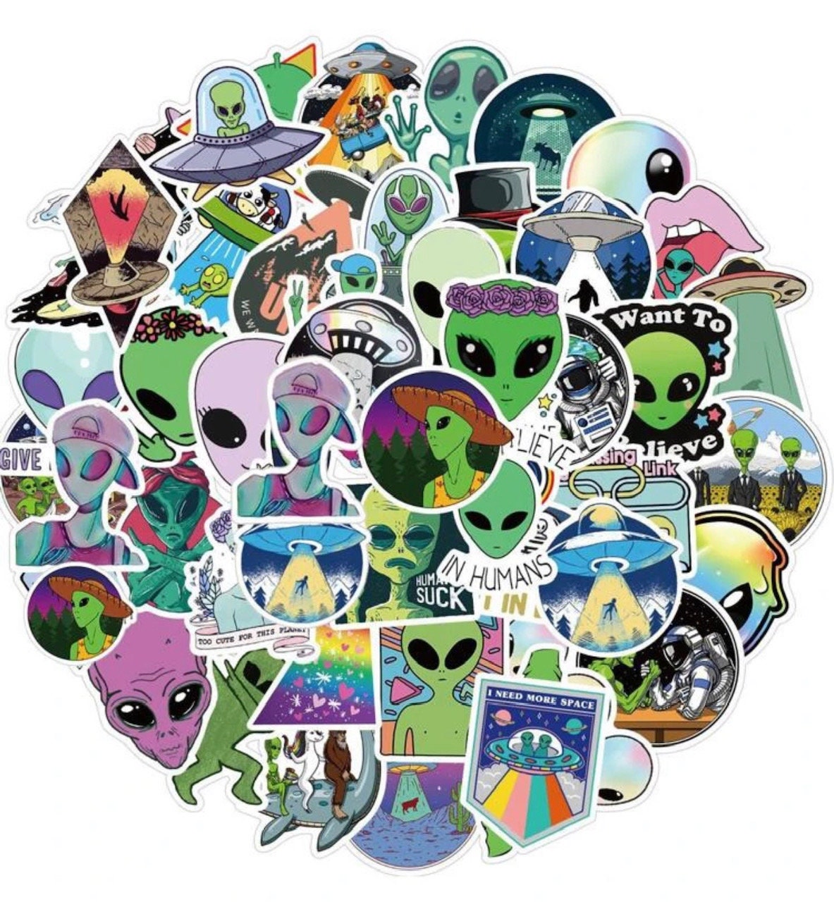 UFO Stickers