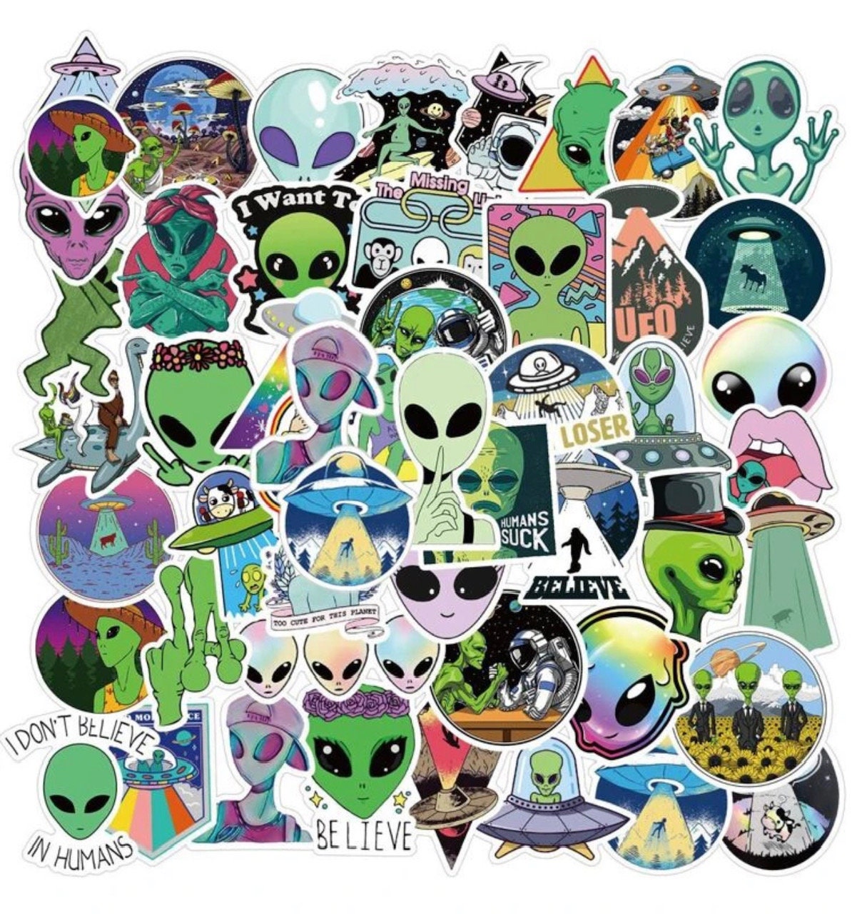 UFO Stickers