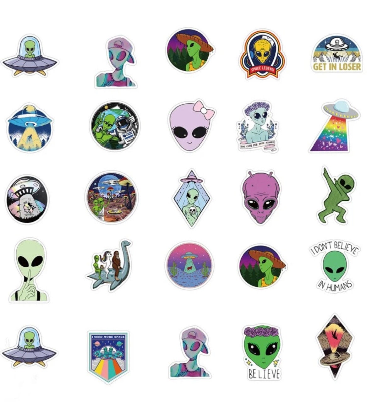 UFO Stickers