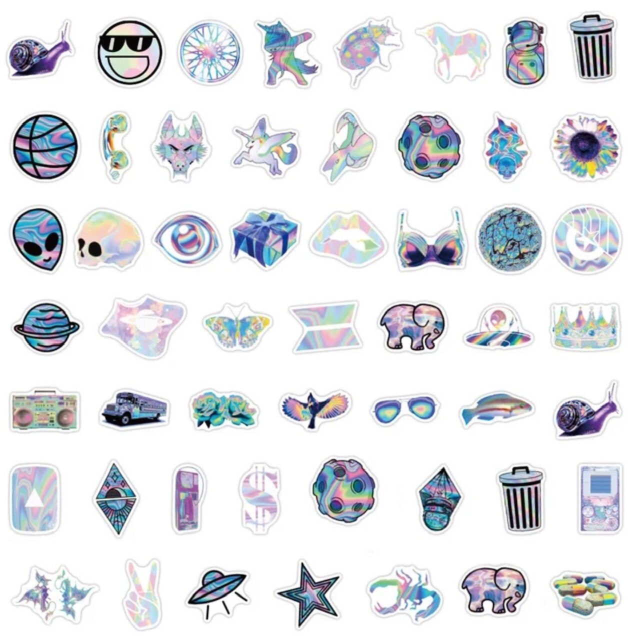 Alien stickers