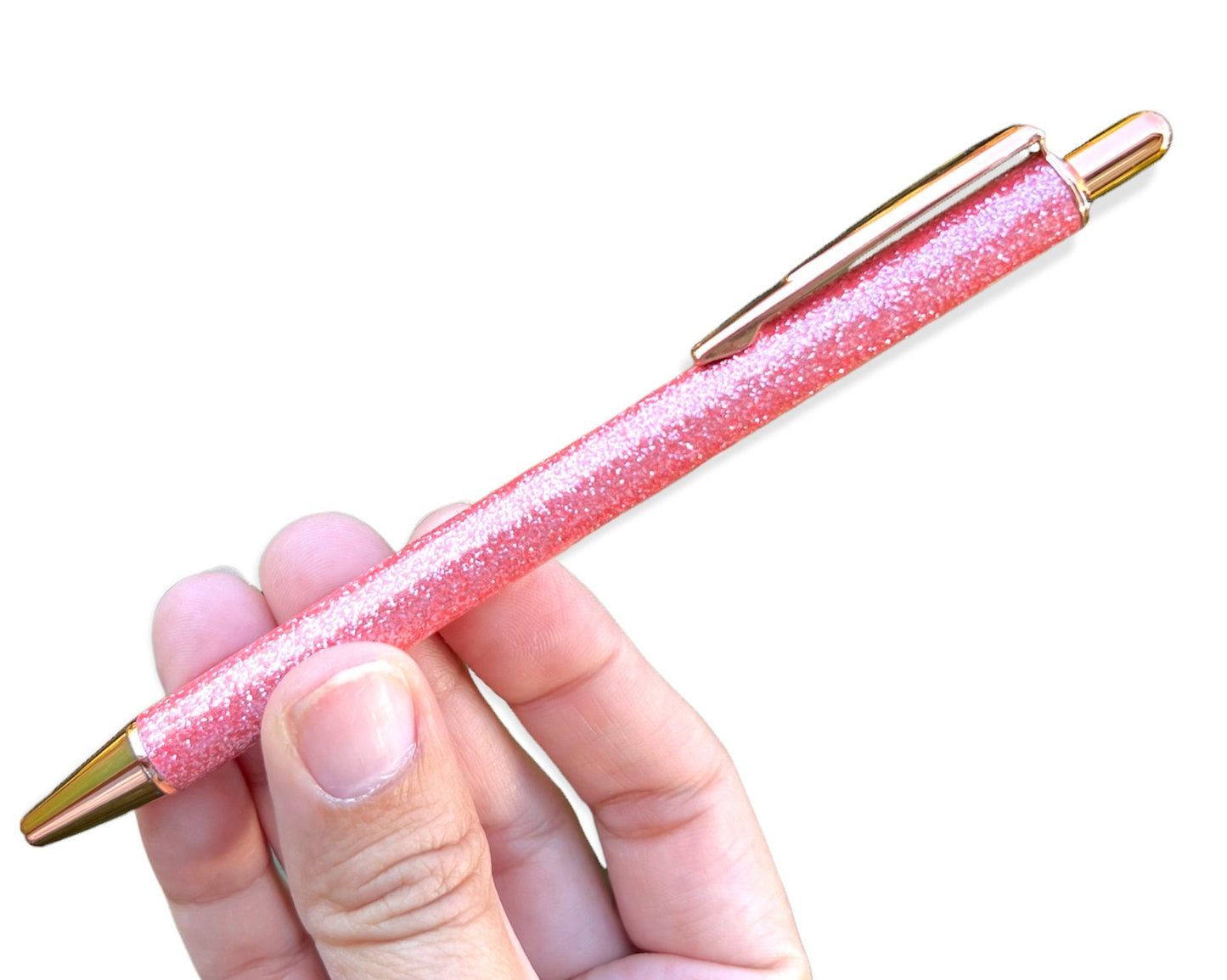 Hot Pink Glitter pen