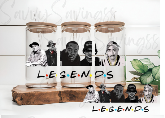 Legends - Double Sided Cup wrap only